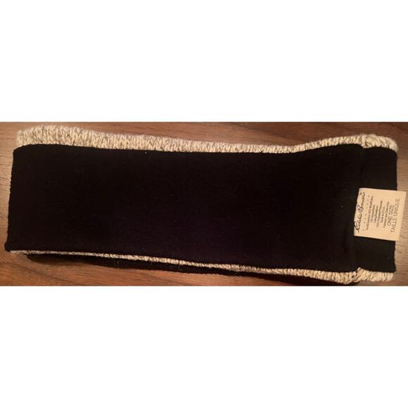 Vintage Eddie Bauer Wool Blend Fair Isle Headband Fleece Lined OS - Picture 2 of 4